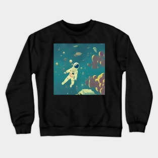 Astronaut in the ocean Crewneck Sweatshirt